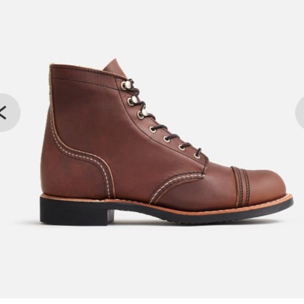 Red wing IRON RANGERWOMEN'S SHORT BOOT IN AMBER HARNESS LEATHER